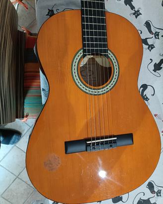 CHITARRA CLASSICA MARCA CLIFTON CON CUSTODIA