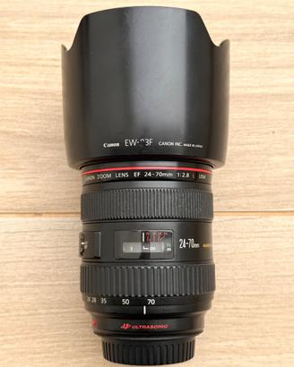 Canon  Ef 24-70 2.8 Usm serie L mark 1