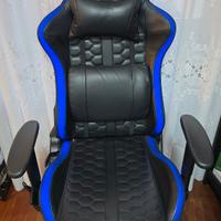 Sedia da Gaming GXTRUST con illuminazione RGB 