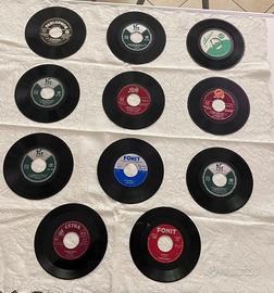 Vintage raccolta n.11 vinili 45 giri anni 55/60