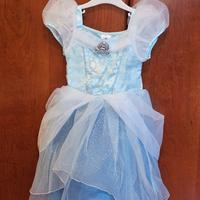 Vestito carnevale Cenerentola tg. 104 originale 