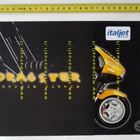 Italjet Dragster 50 1998 depliant SCOOTER original