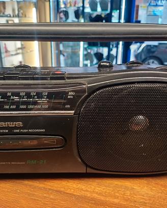 Radio Cassette Recorder Aiwa RM-21 Boombox