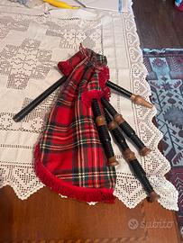 Cornamusa originale scozzese di piccole dimensioni