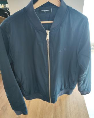 giubotto primavera/estate Dsquared2 blu scuro tagl