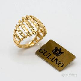 Anello donna fashion oro giallo 18 kt 750 A.86
