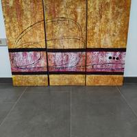 Quadro in tela 3 pezzi