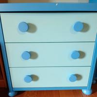 Camera IKEA Mammut Blu