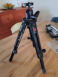 Cavalletto Berlebach e testa Manfrotto