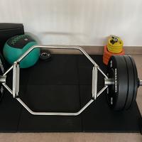 Bilanciere Olimpico Esagonale Cromato