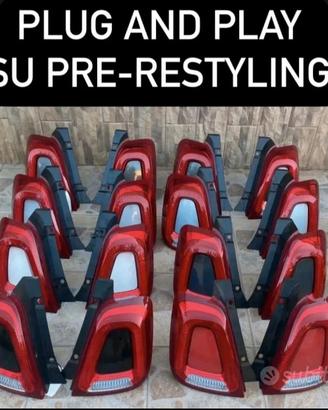 coppia stop modificati per fiat 500