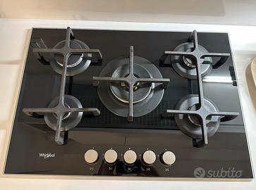 Piano cottura Whirlpool 5 fuochi