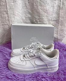 Nike Air Force 1 36 Bianche Sneakers Nuove
