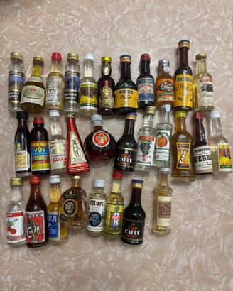 Liquori e amari mini