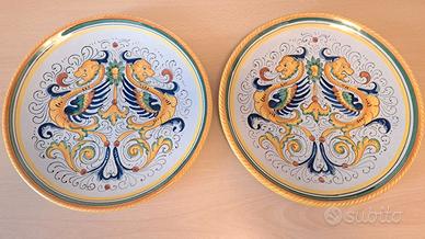 Ceramica Maiolica firmata Pippo Cetona anni '70