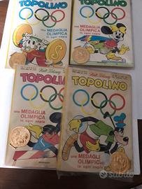 Albi topolino con medaglie olimpiche