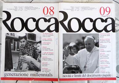 n. 2 riviste "Rocca" Pro Civitate Cristiana Assisi