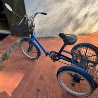 Bici a tre ruote