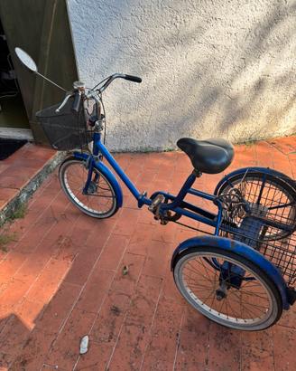 Bici a tre ruote