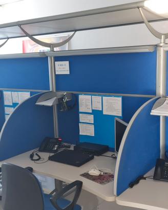 8 Postazioni Call Center Professionali – Sedie Inc
