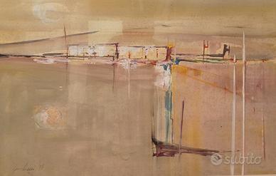 Quadro originale di Edmondo Giuliani del 1974, 