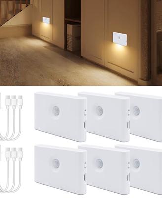 6 luci a LED
