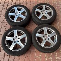 4 x Cerchi + Gomme 205/55 R16. 205-55-16 VW Golf6
