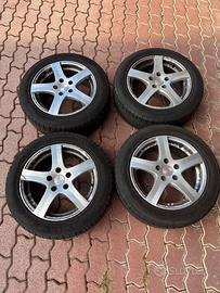 4 x Cerchi + Gomme 205/55 R16. 205-55-16 VW Golf6