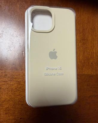 iPhone 15 cover giallo pastello