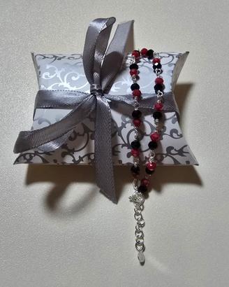 Bracciale colori Milan - Argento 925 - Nuovo