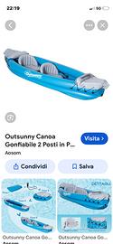 Canoa gonfiabile