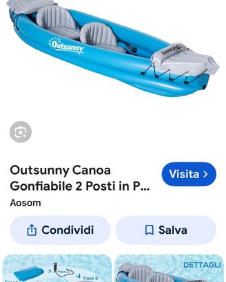 Canoa gonfiabile