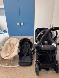 Ovetto, passeggino peg perego e sdraietta dondolo