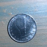 Moneta 5 lire delfino 1954