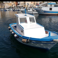 Gozzo barca in legno