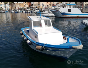 Gozzo barca in legno