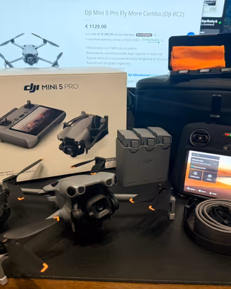Drone Dji Mini 5 Pro + extra