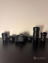 Canon EOS2000d + OBIETTIVI