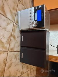 Mini hi-fi Kenwood CD/USB/Tuner/Cassette