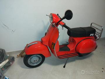Vespa 200 arancione 