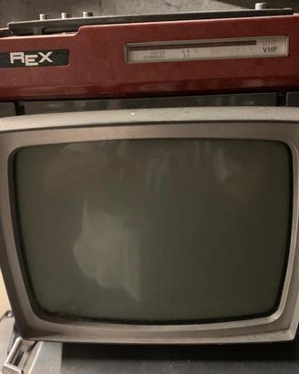 Televisiore B/N REX vintage