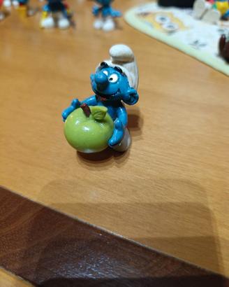 Puffo con mela verde