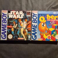 Star Wars / Q bert Game Boy Ita Gig Mattel