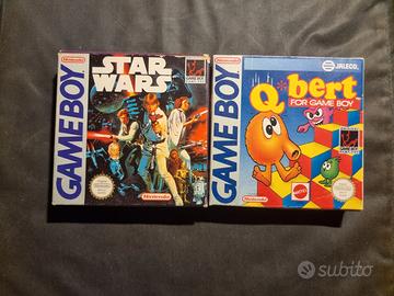 Star Wars / Q bert Game Boy Ita Gig Mattel