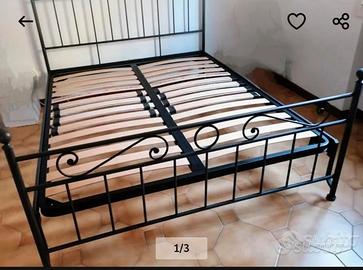 Letto Matrimoniale ferro battuto 160 x 190