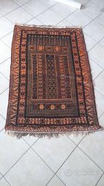 tappeto orientale Beluchistan afgano misure 145x92