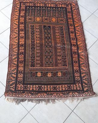 tappeto orientale Beluchistan afgano misure 145x92