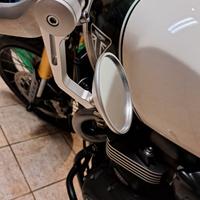 Specchi Manubrio Tec Alluminio  Bar end Cafè Racer