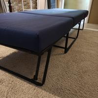 Pouf cubo che diventa letto