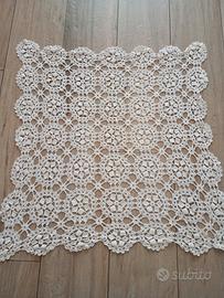tovaglia copri tavolo rettangolare uncinetto 
